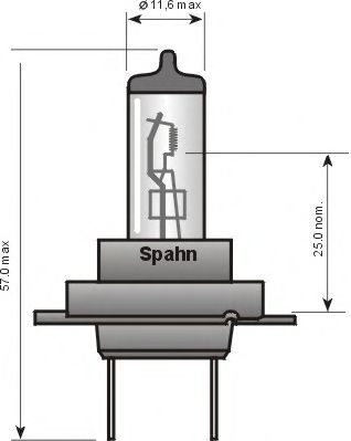 SPAHN GLUHLAMPEN 57183 -  